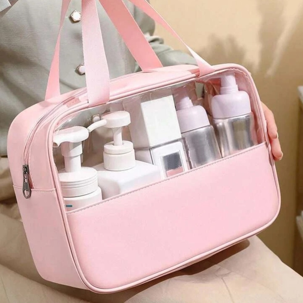 NEW| Women’s Portable Travel Transparent Makeup Storage Portable Organizer